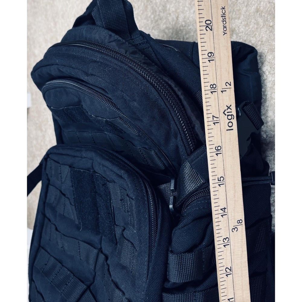 5.11 Tactical Rush 72 2.0 Black Nylon 55L MOLLE Backpack 72hr Pack - Picture 14 of 16